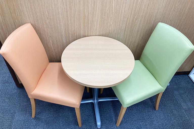 充実の学習環境:ちょっとした相談・質問をしやすいオープンスペース