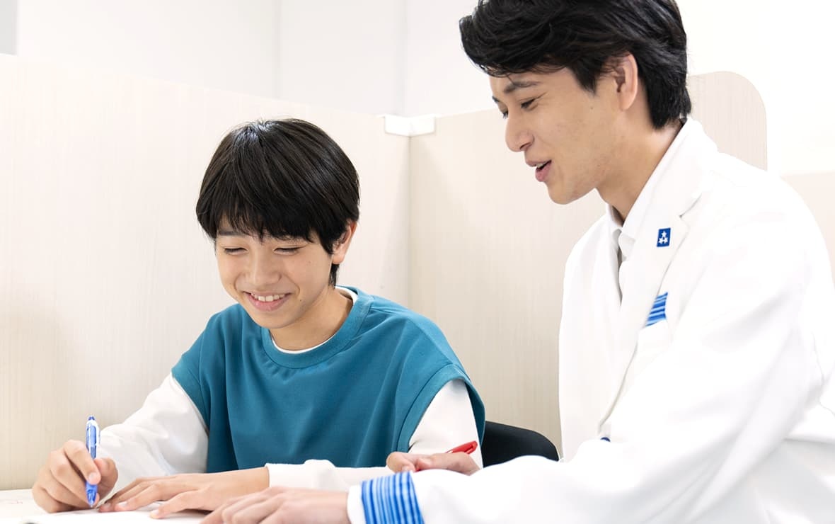 画像:信じる・励ます・ほめる講師とご家庭ごとの柔軟な対応
