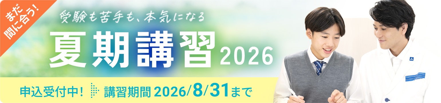 個別指導の夏期講習2026