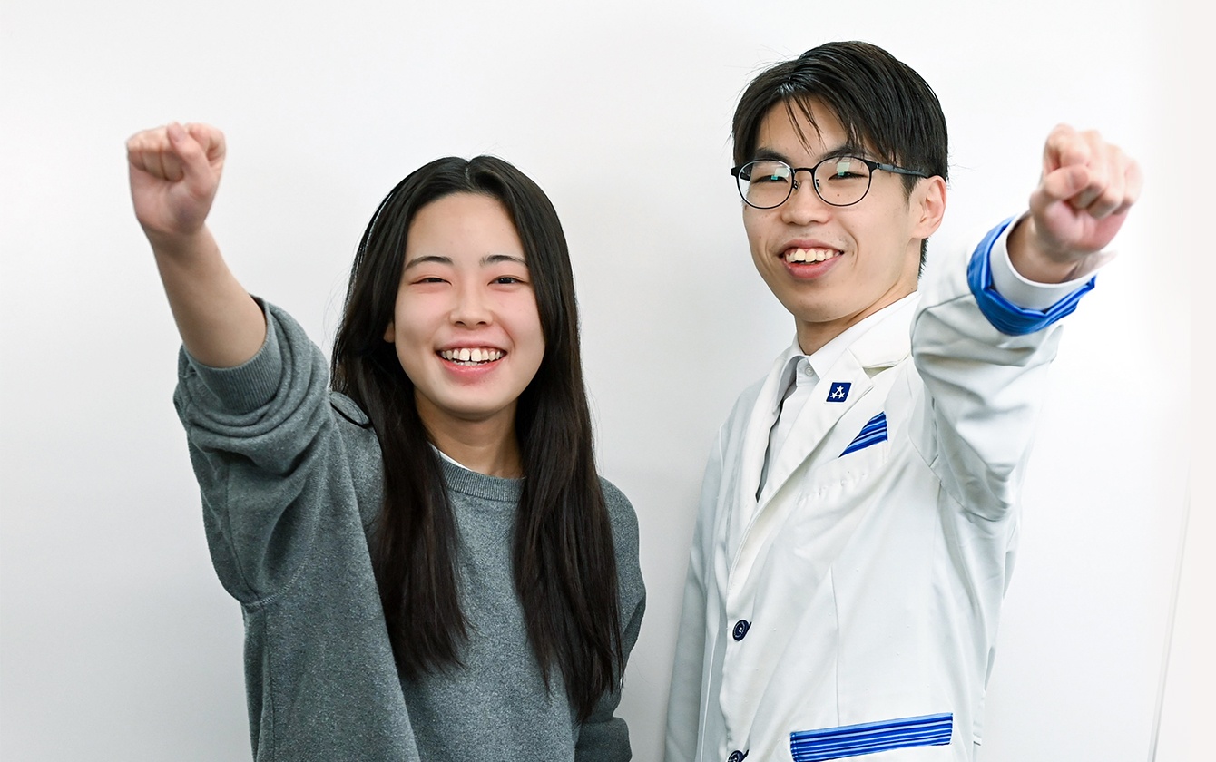 画像:倉田さん&高橋先生