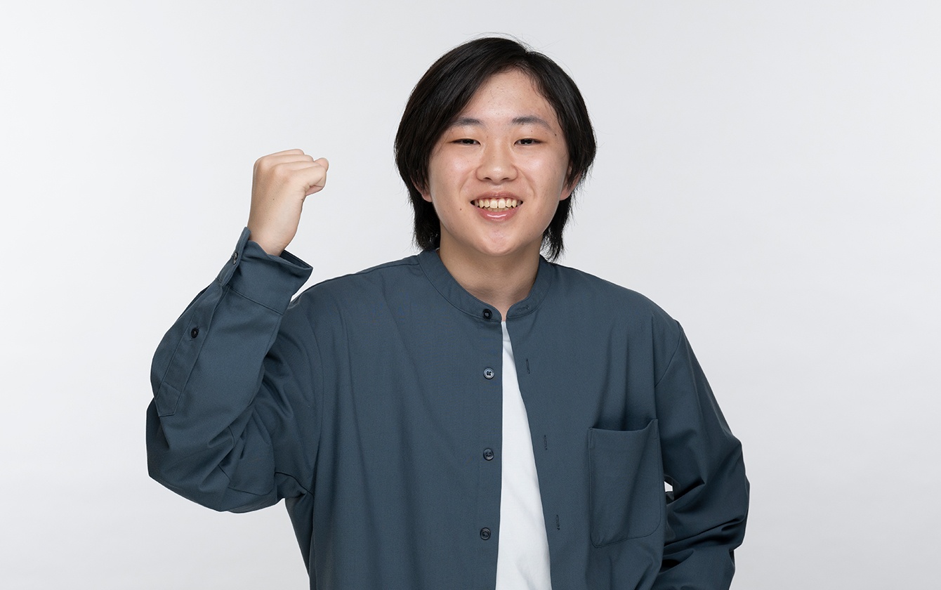 画像:清水さんの声:後輩へのメッセージ