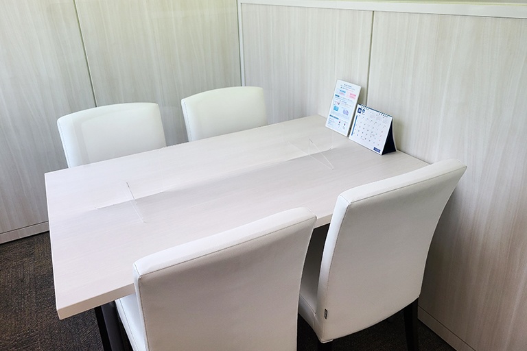 充実の学習環境:年数回の面談を実施。進路や学習方法について定期的にご提案しています。