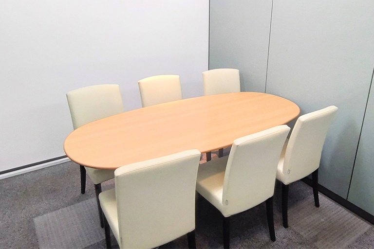 充実の学習環境:面談室。成績や進路について丁寧に相談・ご提案させていただきます!