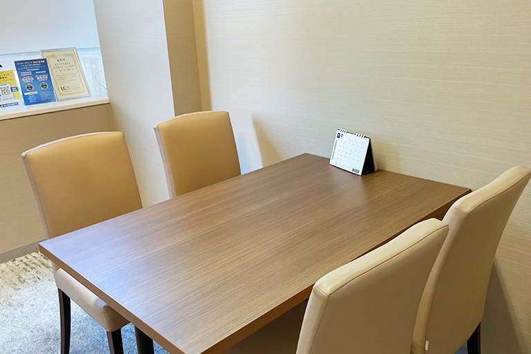 充実の学習環境:年数回の面談を実施。進路や学習方法について定期的にご提案しています。