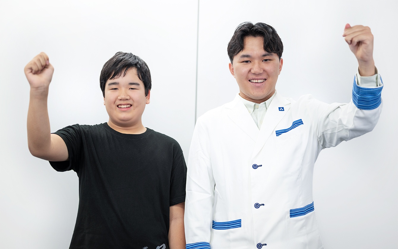 画像:佐藤さん&大賀先生