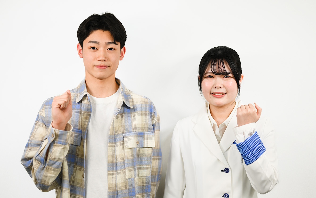 画像:宮部さん&上野先生