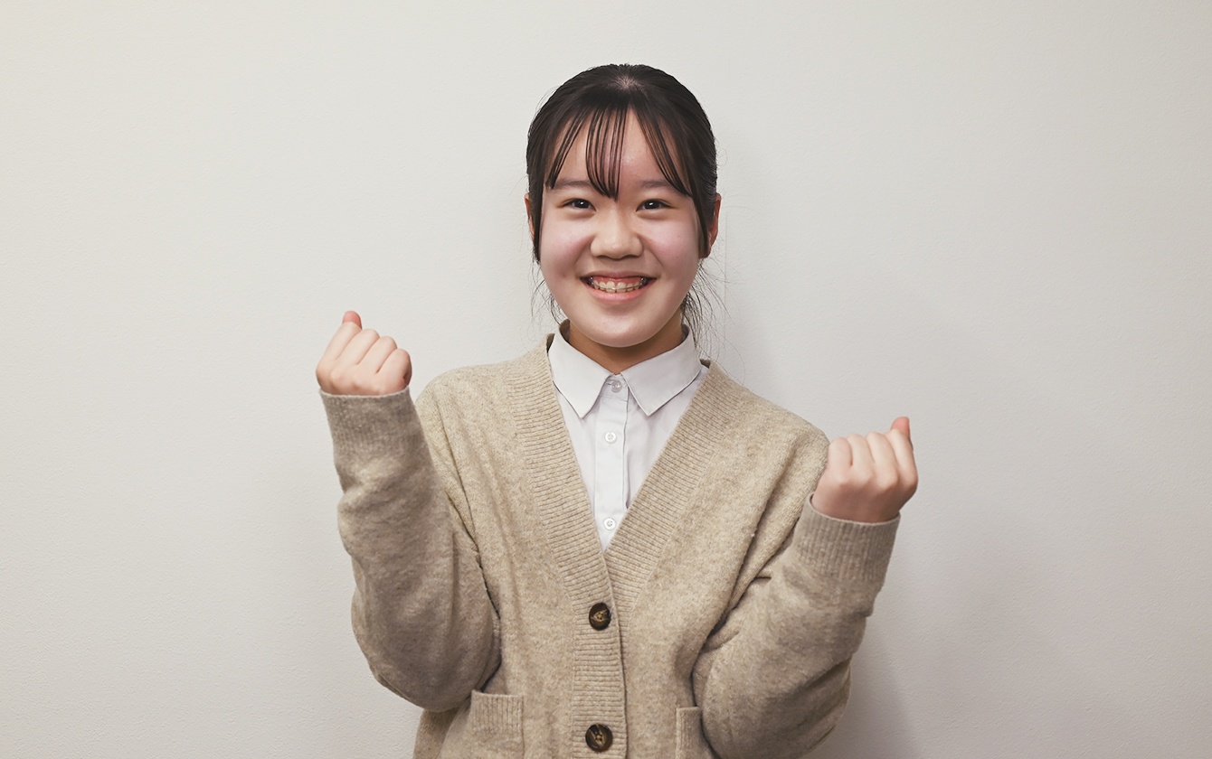 画像:細木さんの声:後輩へのメッセージ