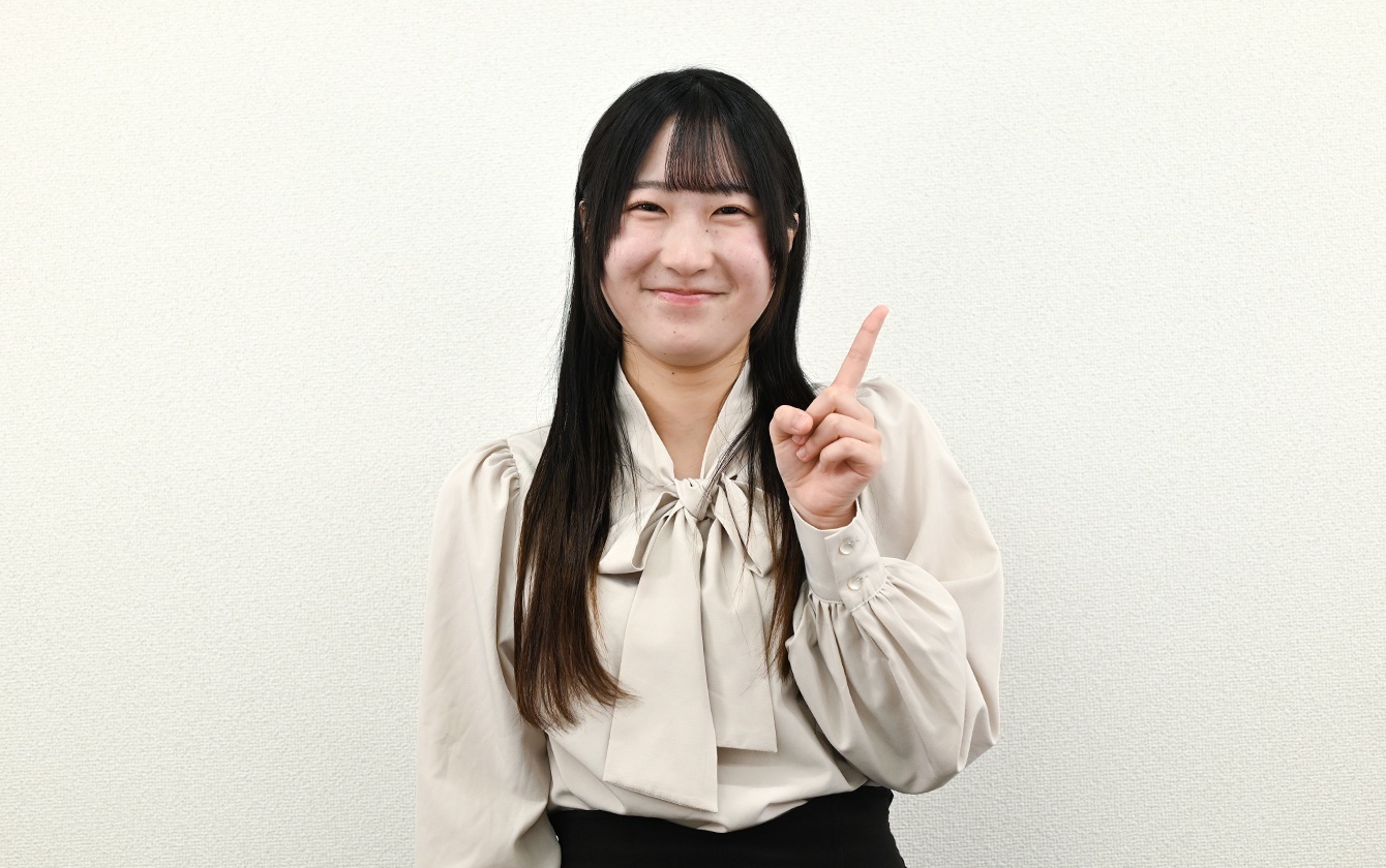 画像:Sさんの声:後輩へのメッセージ