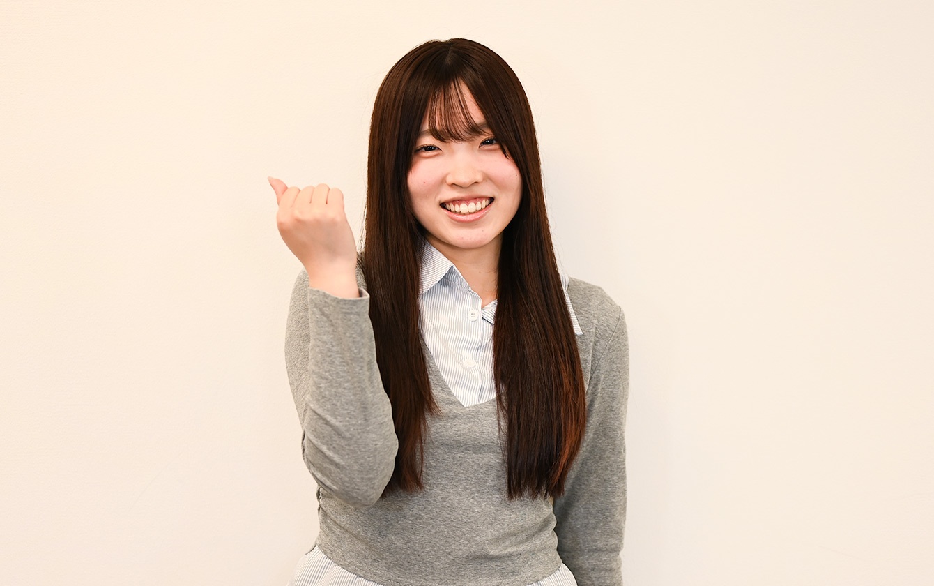 画像:山下さんの声:後輩へのメッセージ