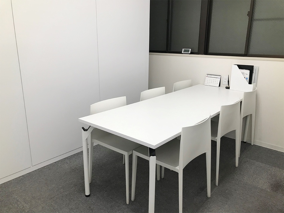 充実の学習環境:静かな面談室で、さまざまなご相談をお受けいたします。