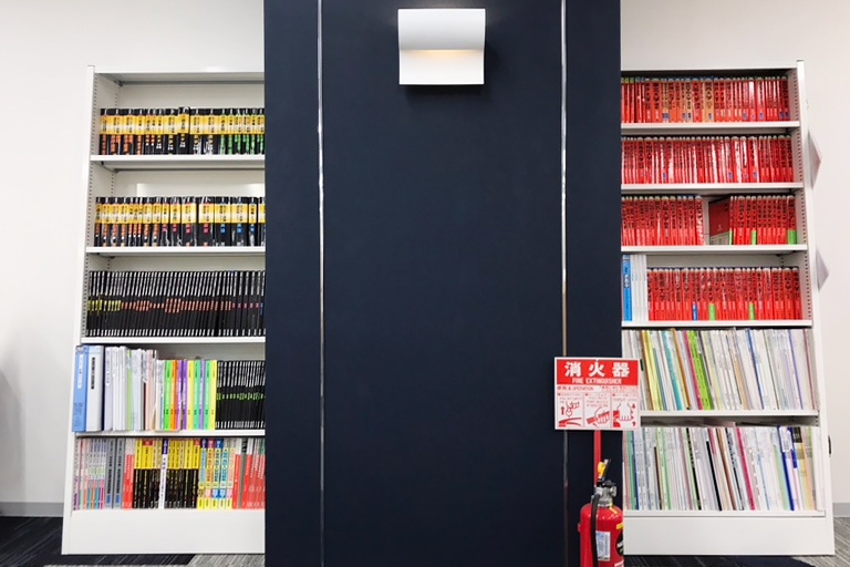 充実の学習環境:対応テキストは十分な種類・量を準備。お子さまの課題や目標に合わせて対応しています。