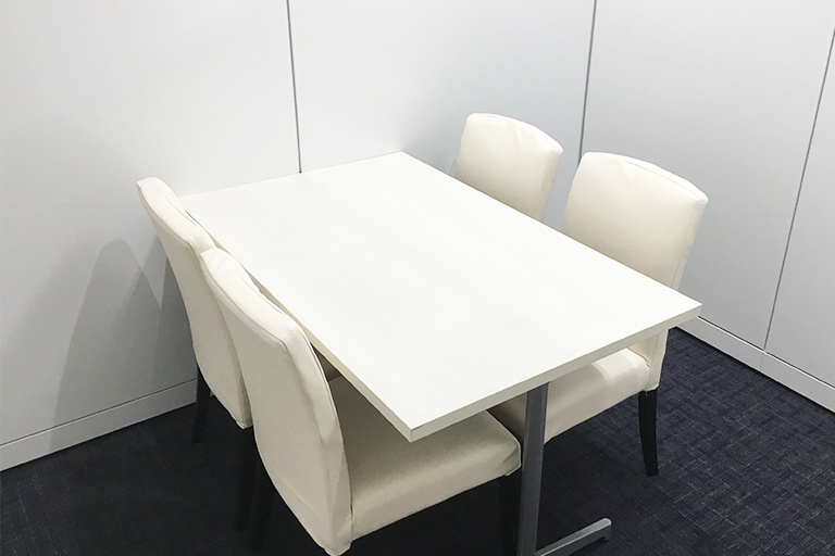 充実の学習環境:個別相談用の面談室。最適な学習方法や志望校のご提案などをこまめに行っています。