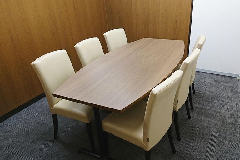 充実の学習環境:個別相談用の面談室。最適な学習方法や志望校のご提案などをこまめに行っています。