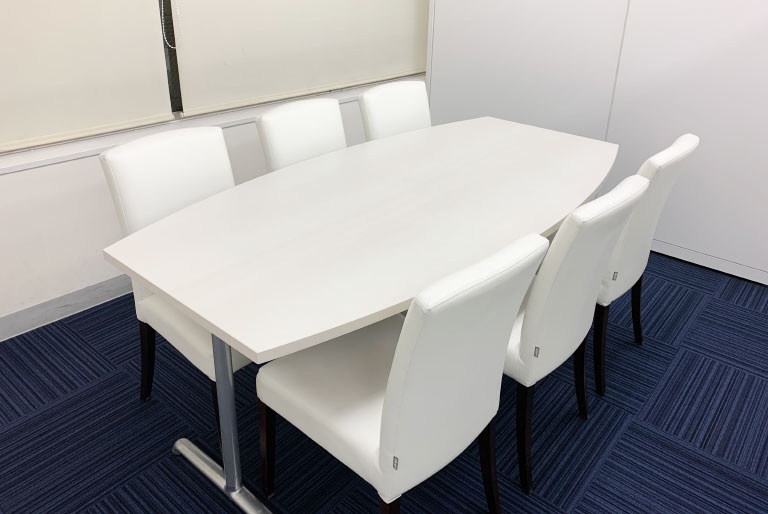 充実の学習環境:個別相談用の面談室。最適な学習方法や志望校のご提案などをこまめに行っています。