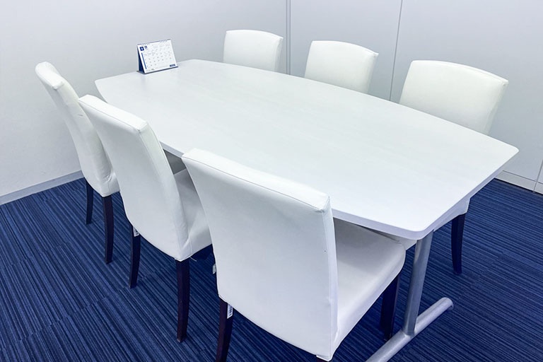 充実の学習環境:個別相談用の面談室。最適な学習方法や志望校のご提案などをこまめに行っています。