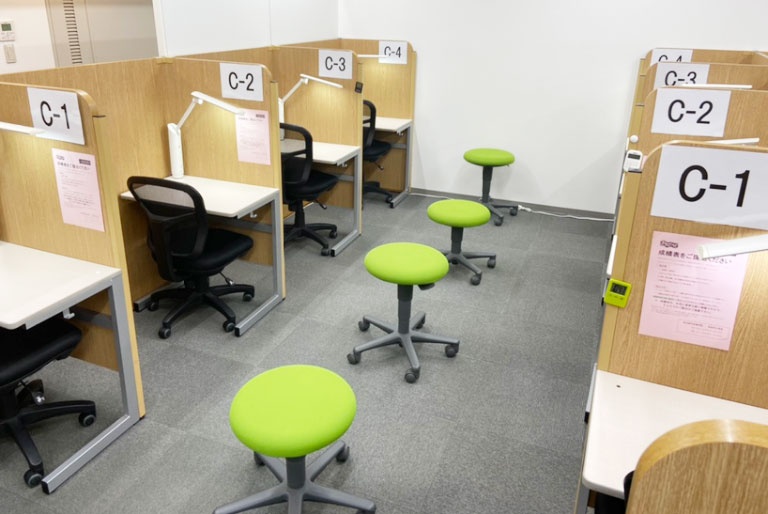 充実の学習環境:お子さまが集中して学習できる環境を用意してお待ちしています。