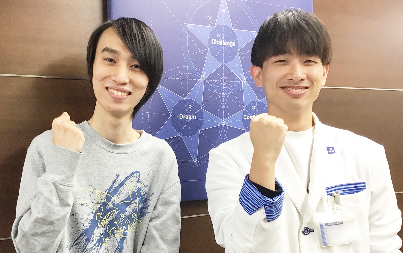 画像:中川さん&中島先生