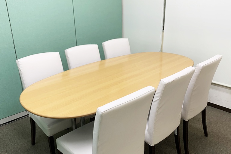 充実の学習環境:個別相談用の面談室。最適な学習方法や志望校のご提案などをこまめに行っています。