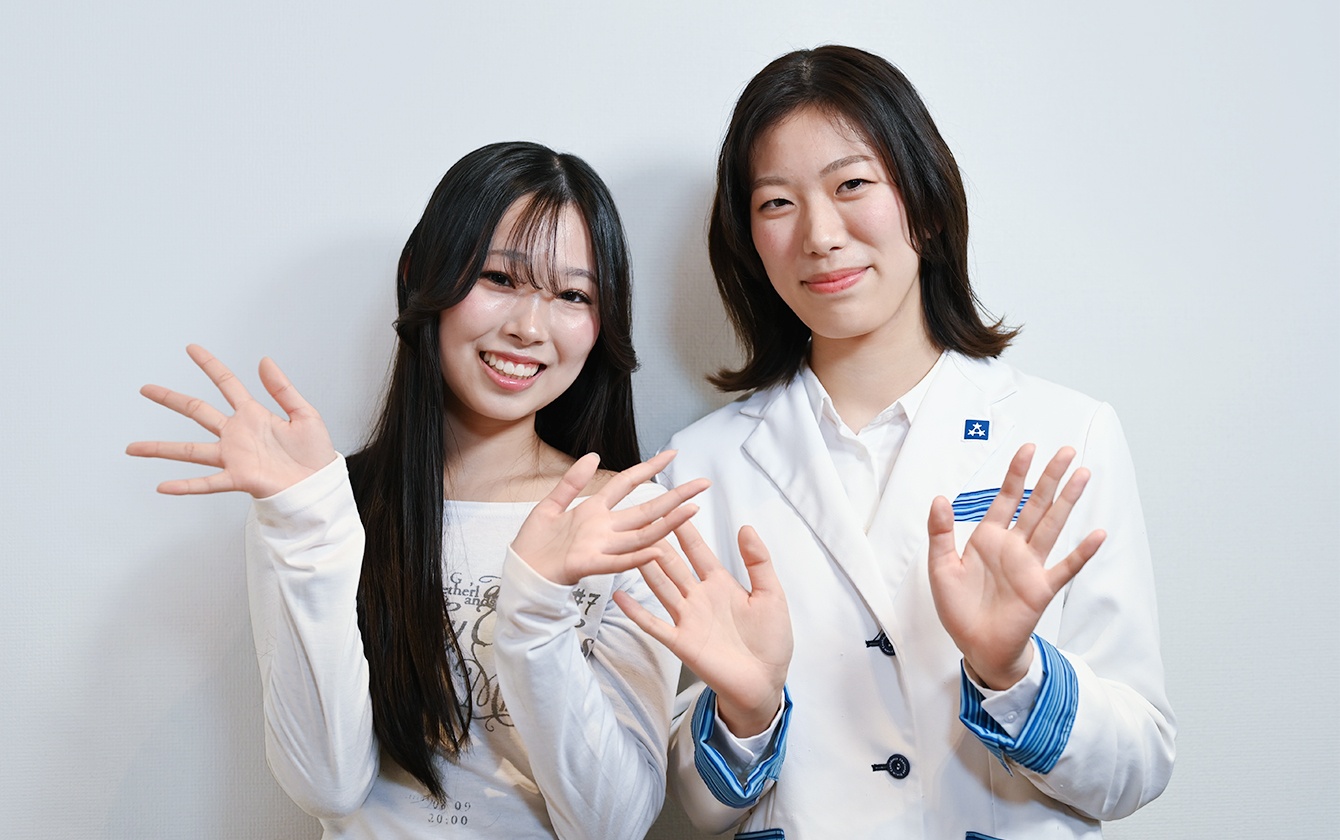 画像:Hさん&大原先生