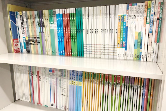 充実の学習環境:多様なテキストをご用意し、お子さまに最適なものをご提案しています。