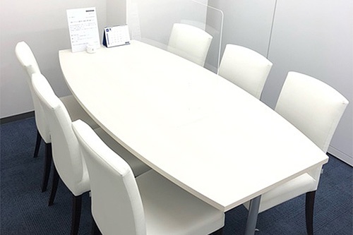 充実の学習環境:個別相談用の面談室。最適な学習方法や志望校のご提案などをこまめに行っています。