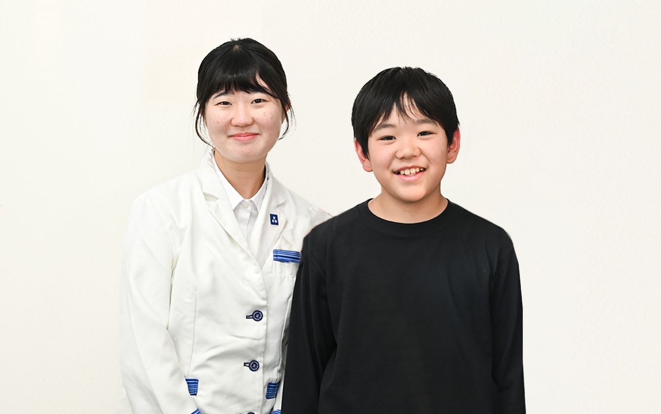 画像:大津さん&池田先生