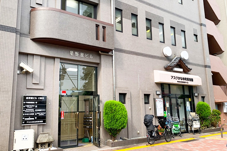 充実の学習環境:星野館ビル2Fが千川教室です。