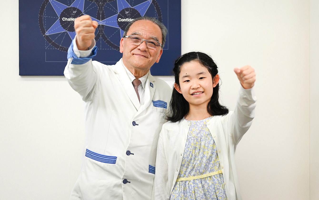 画像:山下さん&芥川先生
