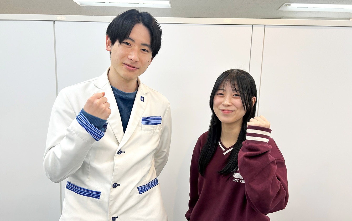 画像:Sさん&渡瀬先生