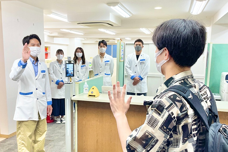 充実の学習環境:北大路教室では、生徒様一人ひとりを笑顔でお出迎えしております。