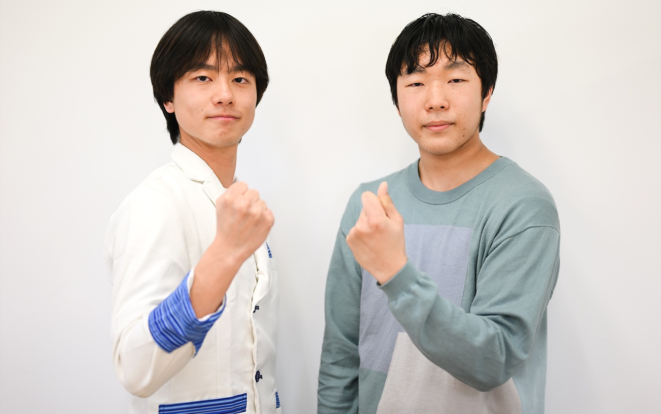 画像:菅原さん&吉野先生