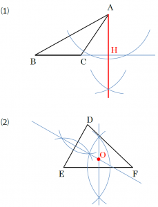 【中１数学】垂直な線の作図のしかた17