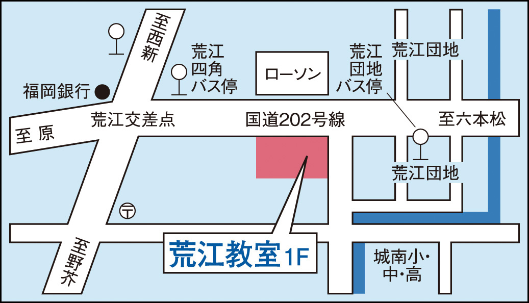 荒江教室 地図