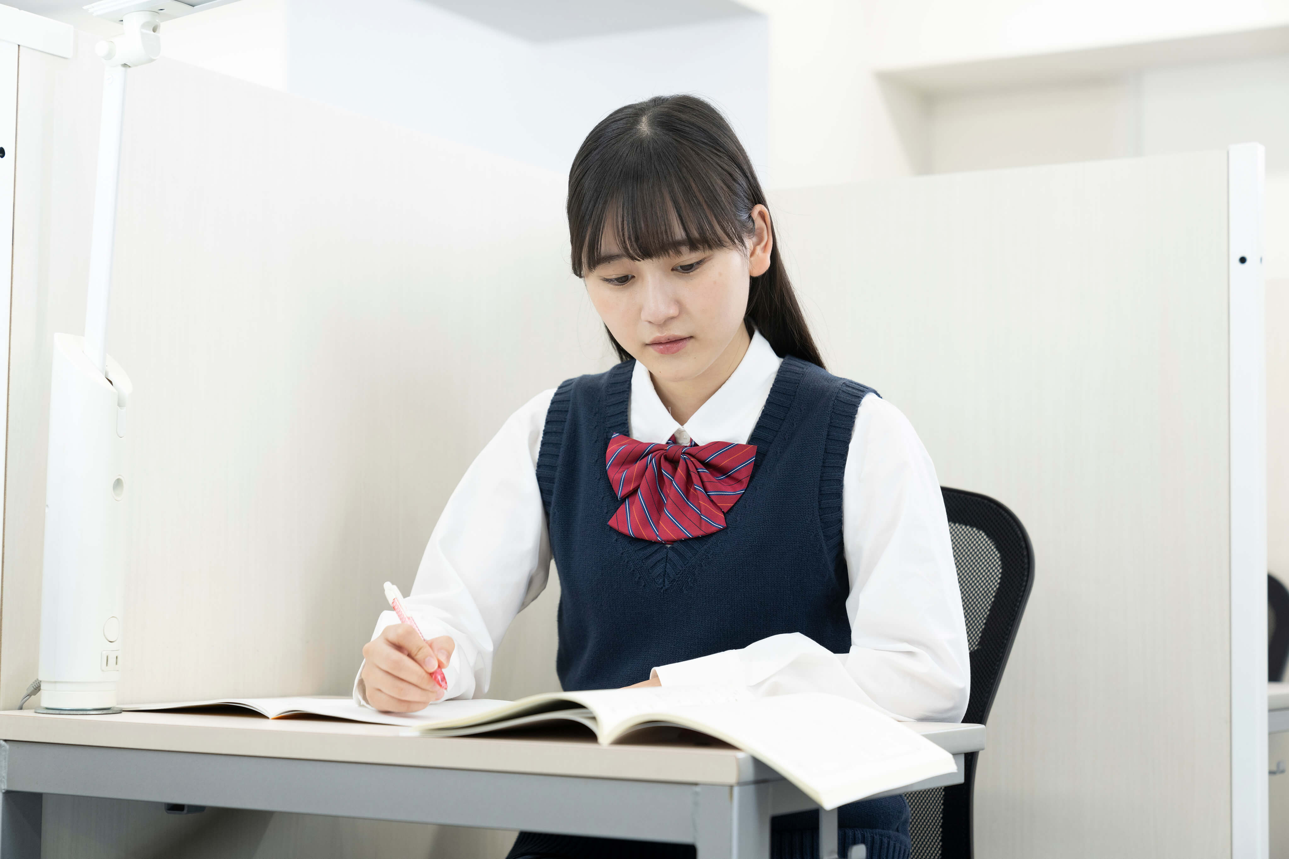 集中できる勉強場所のイメージ