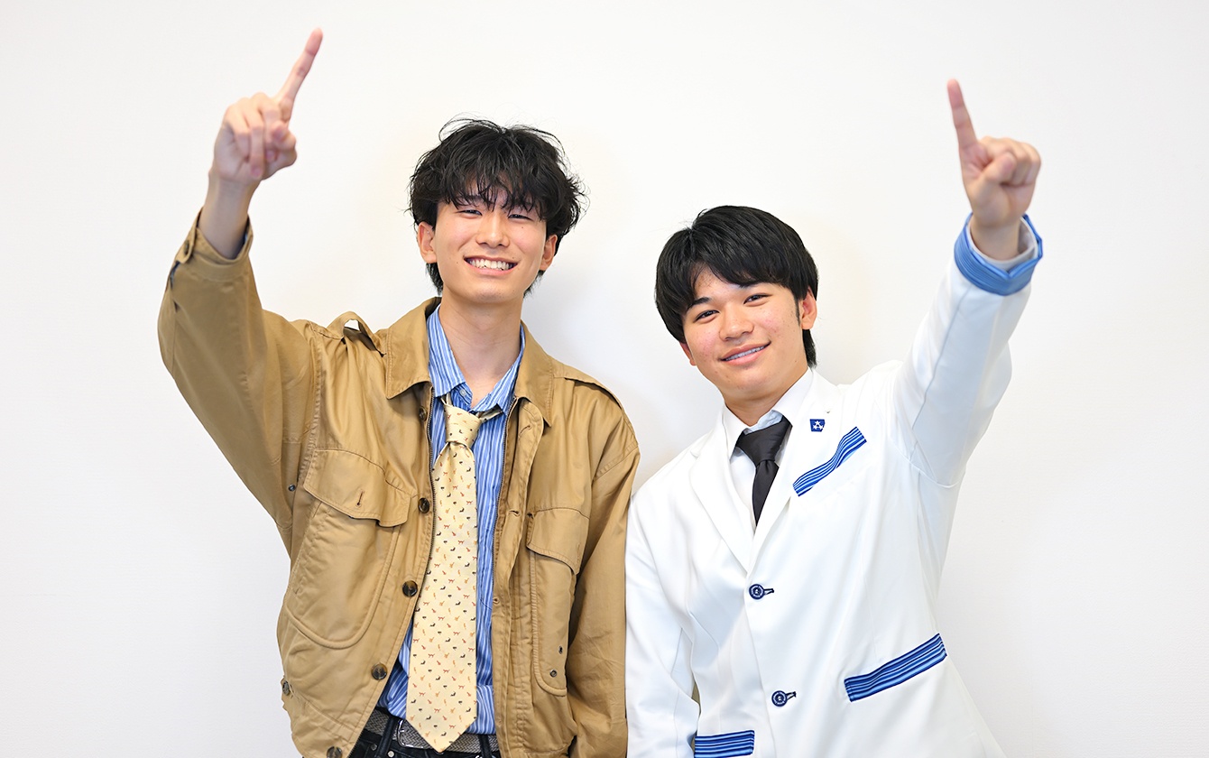 画像:上瀧さん&久保田先生