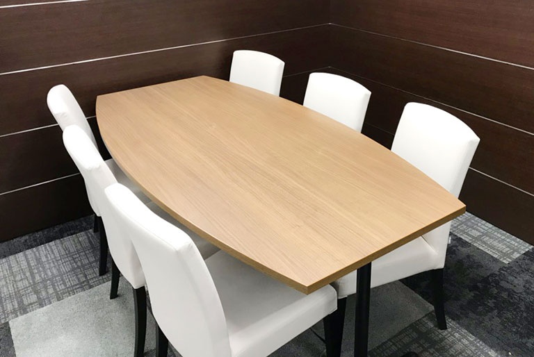 充実の学習環境:個別相談用の面談室。最適な学習方法や志望校のご提案などをこまめに行っています。