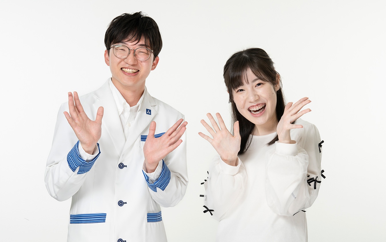 画像:松尾さん&香川先生