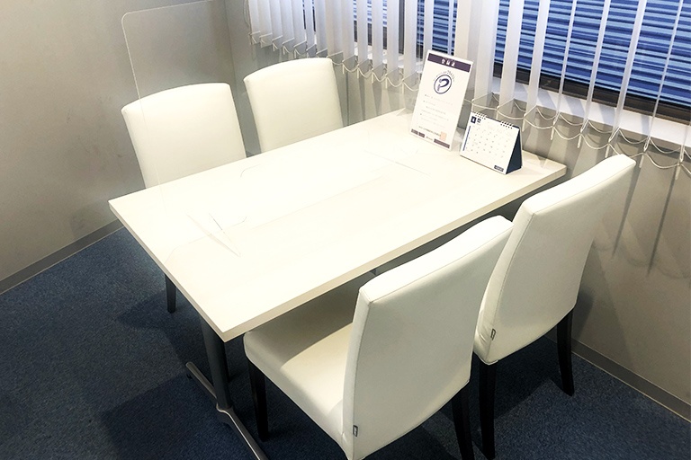 充実の学習環境:年数回の面談を実施。進路や学習方法について定期的にご提案しています。