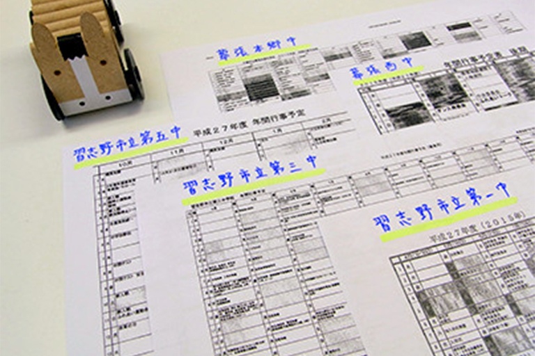 津田沼ビート教室近隣の学校情報を把握。行事や定期テストにしっかりと対応しています。