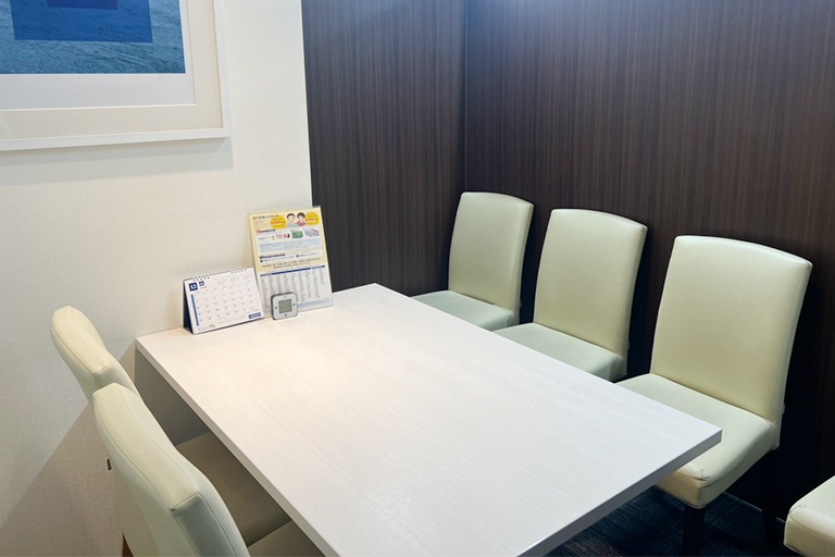 充実の学習環境:年数回の面談を実施。進路や学習方法について定期的にご提案しています。