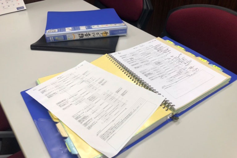 充実の学習環境:溝の口エリアの学校情報をこまめに集め、指導に生かしています。