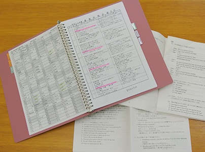 充実の学習環境:能見台エリアの学校情報をこまめに集め、指導に生かしています。