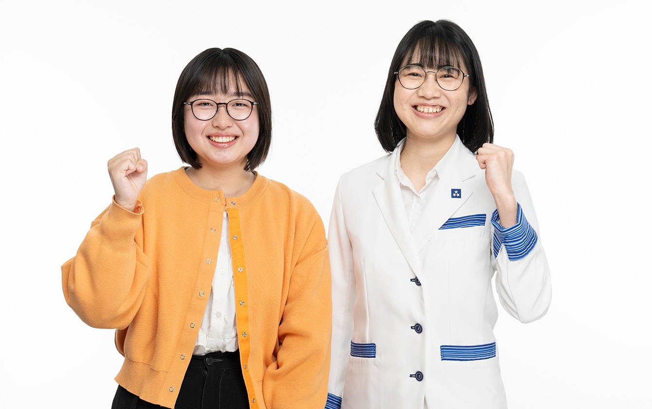 画像:黒木さん&中山先生