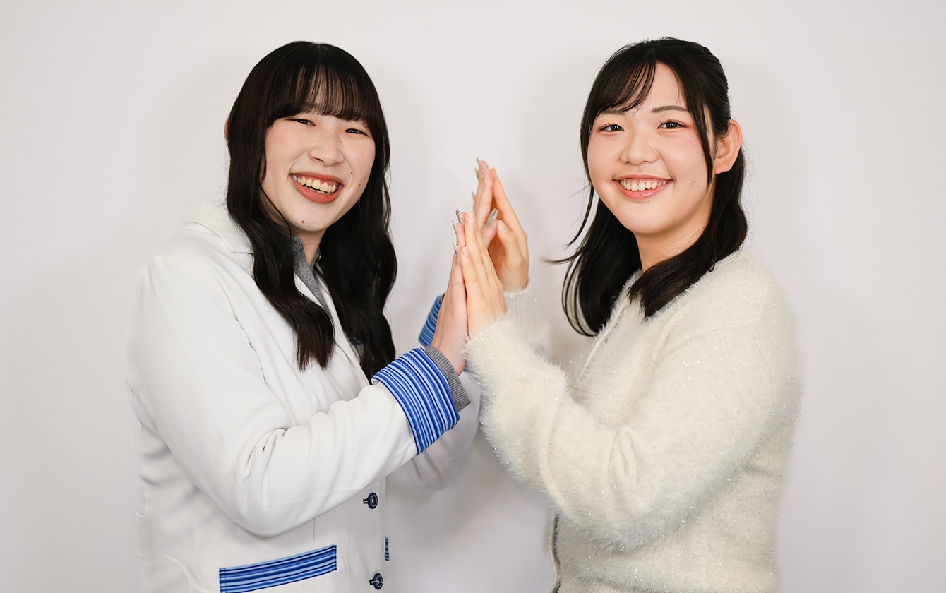 画像:田中さん&来海先生