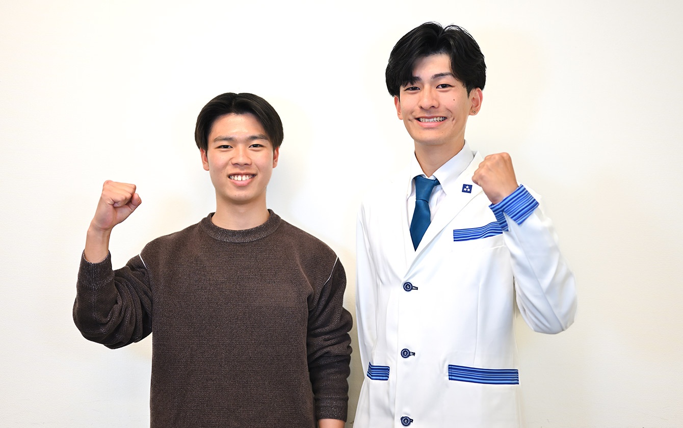 画像:小林さん&大前先生