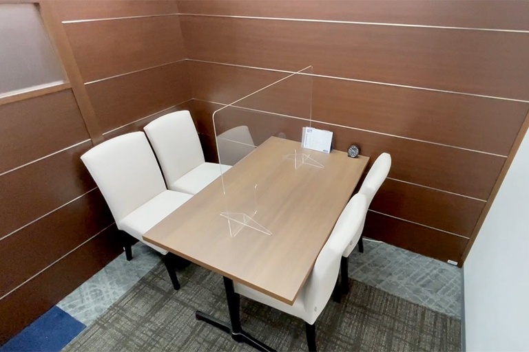 充実の学習環境:年数回の面談を実施。進路や学習方法について定期的にご提案しています。