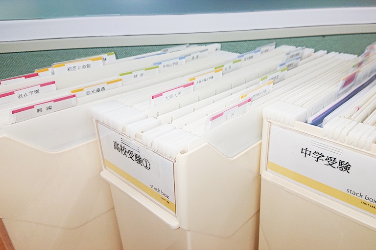 充実の学習環境:堺東エリアの学校情報を収集し、志望校別の受験対策を徹底しています。