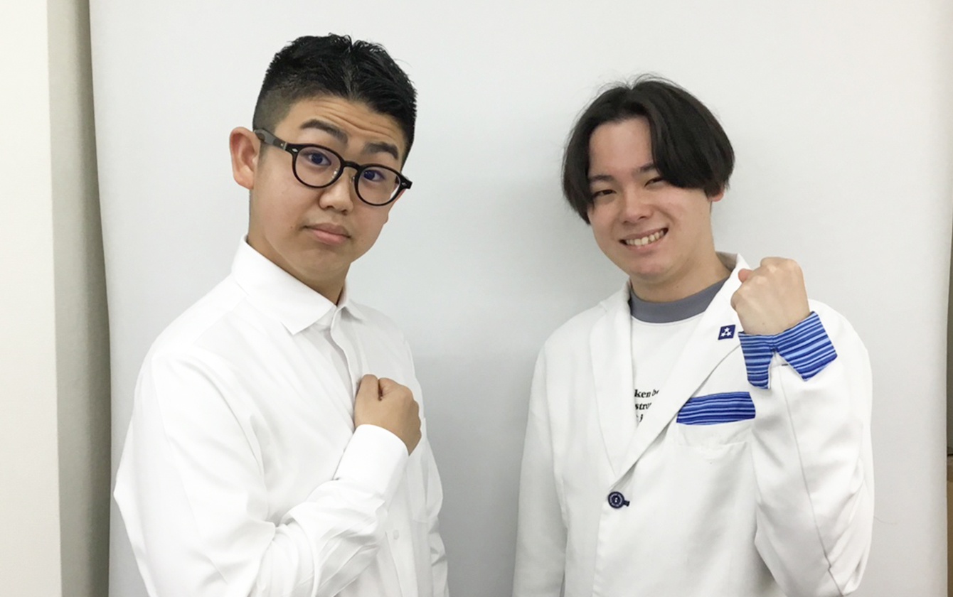 画像:村多さん&松藤先生