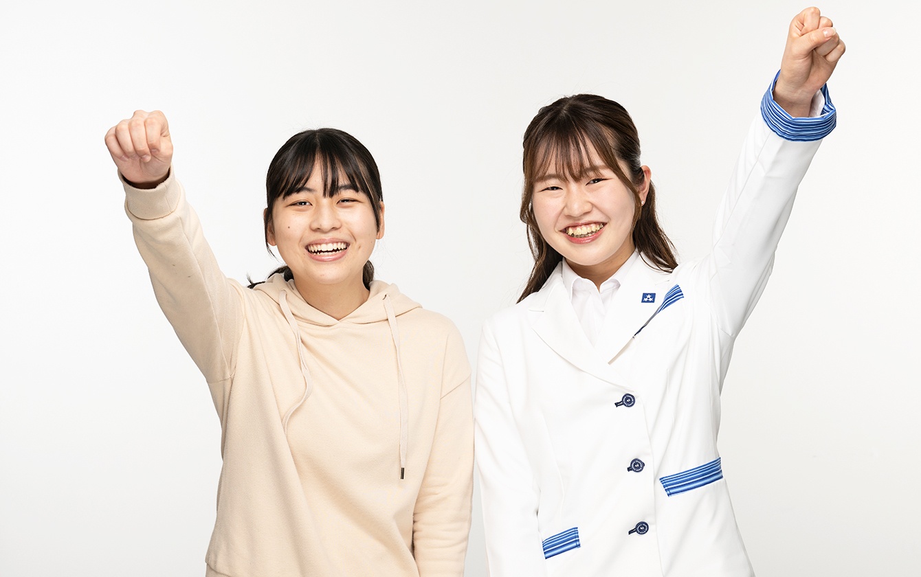 画像:松本さん&日置先生